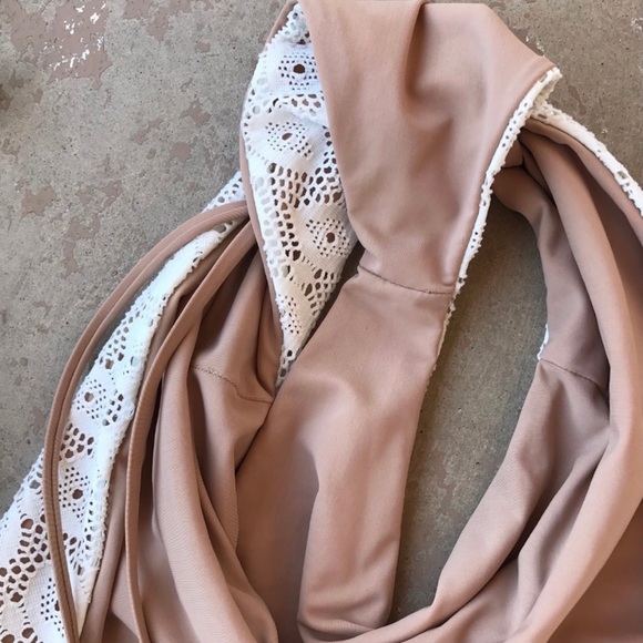 Siempre Golden Trestles Crochet Thong Swimsuit - Picture 4 of 5